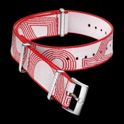 Polyamide, red and white