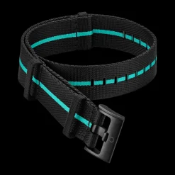 Polyamide, turquoise and black