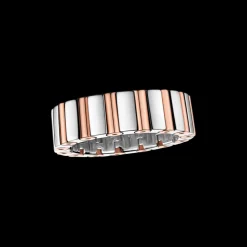 Ring, 18k red gold, 18k white gold