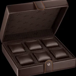 Watch box, brown
